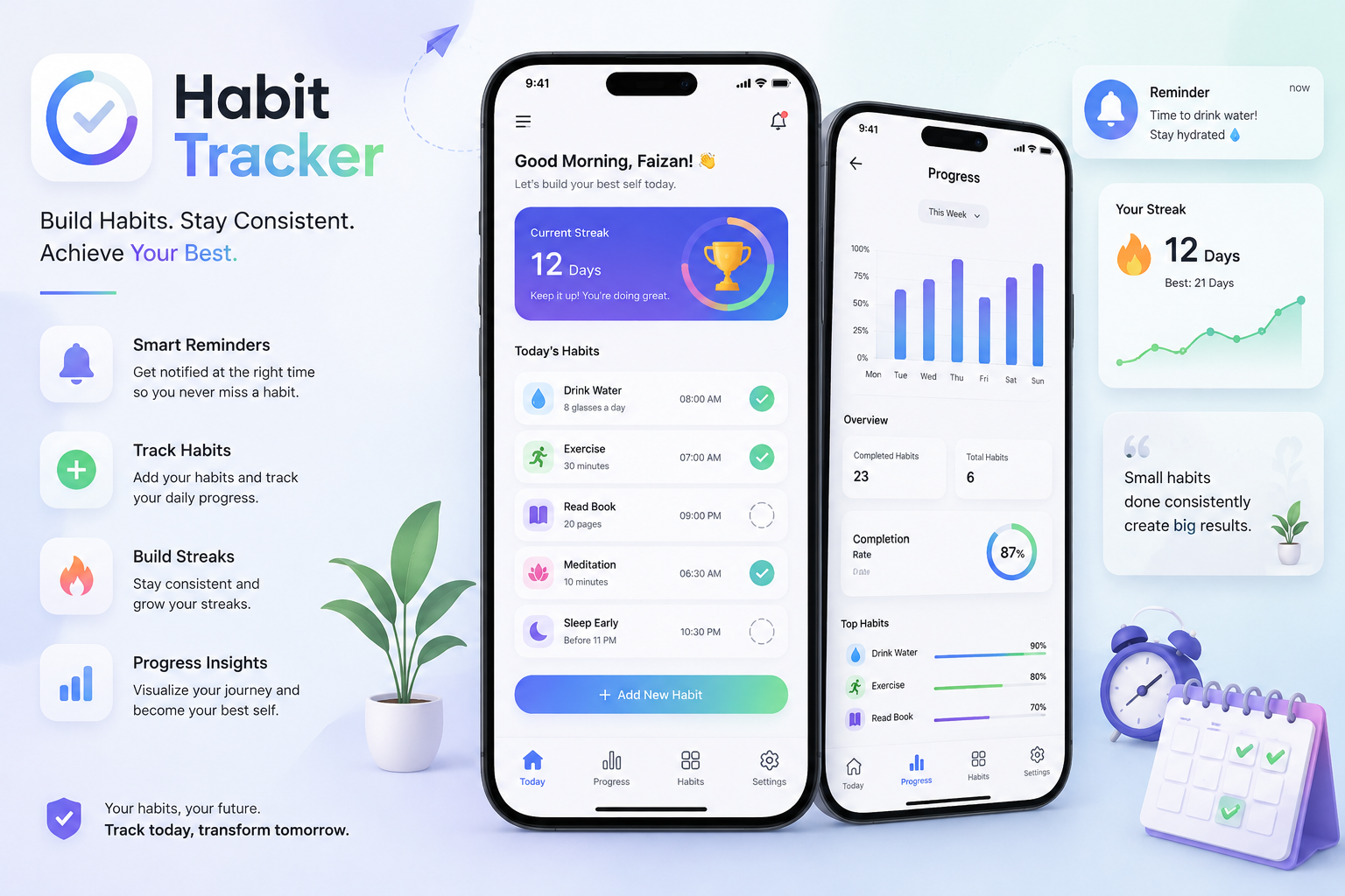 Habit Tracker Project preview