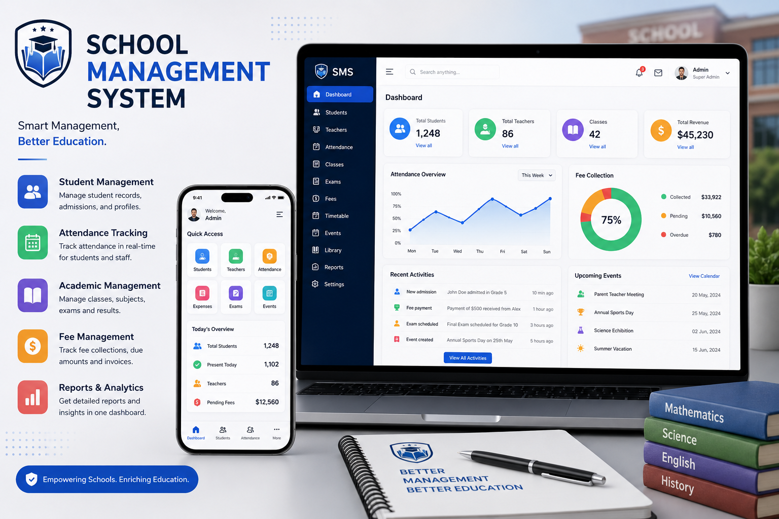 School Management Project preview